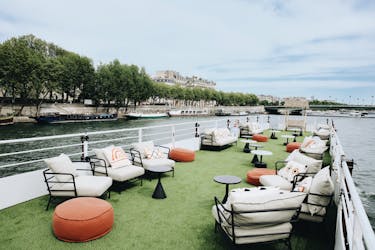 Trattoria en Seine, crucero con cena italiana en París